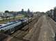  un train quittant la gare de Nancy